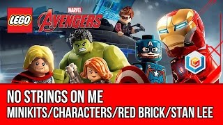 LEGO Marvel's Avengers No Strings On Me Walkthrough (All Minikits, Red Brick, Stan Lee)