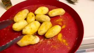 Papas fritas enteras