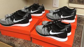 4 Pairs Of Nike Flyknit Trainer Black - Worn By Kanye (Nike Outlet)