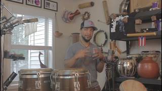 Playing Percussion in a Drum Break Part 5; Open Notes