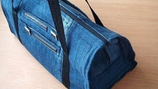 Сумка из джинсов своими руками точнее из  старых джинсов