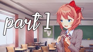 Doki Doki Literature Club - Прохождение Без Комментариев - Часть 1