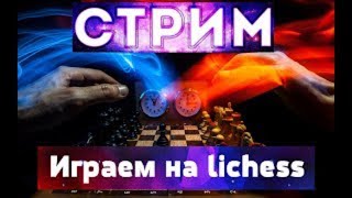 Шахматы Стрим Lichess.org Игра без рук