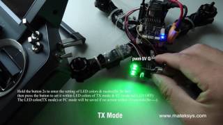 Matek Tail Light WS2812B & Buzzer, Dual modes,  SKU: 2812-BH