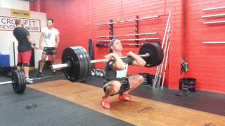 Slow Motion Crossfit Squat Clean