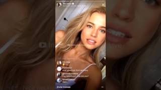INSTAGRAM LIVE: Tanya Mityushina via Instagram Stories Live. [June 26, 2017]