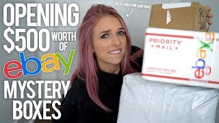 OPENING $500 EBAY MYSTERY BOXES