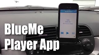 How to play music over the Blue&Me system with the BlueMe Player app for iPhone for Fiat 500