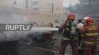 Guatemala: Riot police deployed after ex-soldiers storm congress building over wartime bonus claims