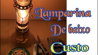 Tag Lamparina de baixo custo