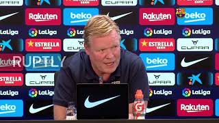 "The worst moment was when Messi left" - Barca's Koeman ahead of crunch match with Atletico Madrid