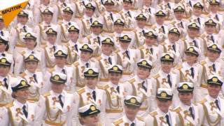 Female Soldiers Participate in the 2017 Moscow Victory Day Parade