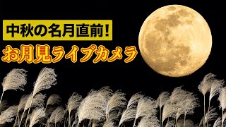 【生中継】中秋の名月前夜　お月さまライブカメラ／千葉県・幕張