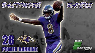 Deep Dive Into The 2019 Baltimore Ravens | Power Ranking: 28