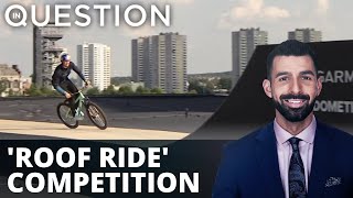 WATCH: Extreme riders dazzle in 'roof ride' competition