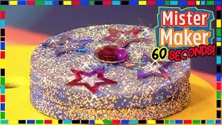 Fantastic Glittery Box ✨ - HOW TO MAKE IN 60 SECONDS | Mister Maker