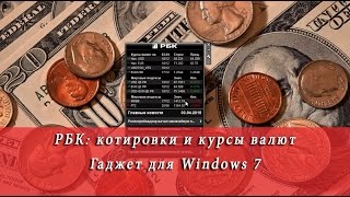 РБК: котировки и курсы валют (гаджет для Windows 7)
