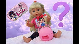 КУКЛЫ ЛОЛ или БЕБИ БОН. Кого НАШЛА Диана? Новые видео ЛОЛ Diana with Baby doll found LOL Surprise