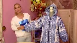 Как сшить пальто из стеганой ткани