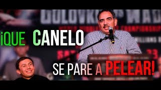 ¿Lo hará?: Abel Sánchez y su peculiar pedido a Canelo Álvarez