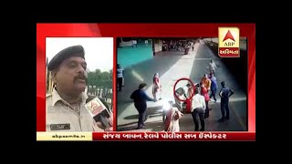Ahmedabad : PSI Sanjay Bavan Interview On Save Girl At Railway Station