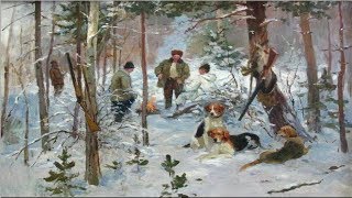 Охота на зайца!На окраинах заброшенной деревни./Hunting the hare!