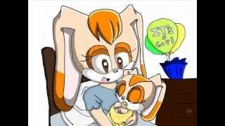 cream and vanilla the rabbit