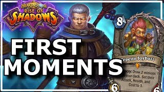 Hearthstone - Best of Rise of Shadows First Moments