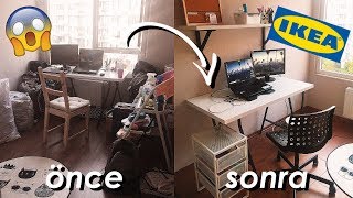 EVİN ODALARINI YENİLEDİM?? | IKEA Alışverişi, Dekorasyon Fikirleri, Oda Yenileme
