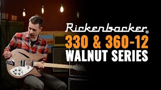 Rickenbacker 330 & 360-12 Walnut Series | CME Gear Demo