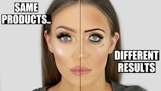 Same Products... COMPLETELY Different Results! Makeup Dos and Don'ts | STEPHANIE LANGE