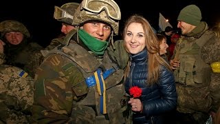 Запорожские бойцы вернулись из-под Дебальцево. (фото)