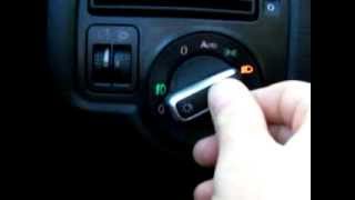 MOD : LED Commodo phare Feux de croisement/anti-brouillard AV/AR Golf 4