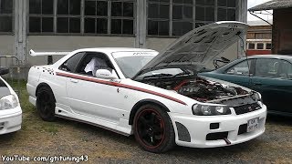 Tuned Nissan Skyline R34 GTT - Details and Sound