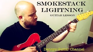 Smokestack Lightning - Howlin Wolf - Blues Guitar Lesson - Plectrum Version