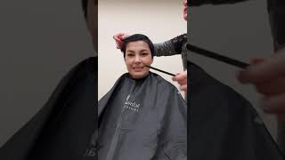 Часть1: как мне постригла короткую стрижку мастер Юлия Гилева - легко укладывать!