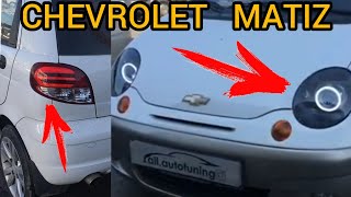 СКРОМНЫЙ НАВОРОТ ШЕВРОЛЕТ МАТИЗ | CHEVROLET MATIZ QO‘SHIMCHA JIXOZLAR QILINDI