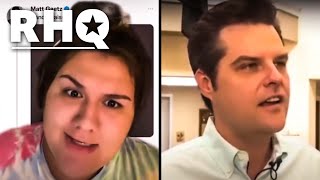 Matt Gaetz Gets ROASTED By Pro-Choice Activist