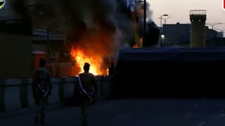 عاجل الآن : سقوط صاروخ كاتيوشا على المنطقة الخضراء في محيط السفارة الأمريكية /بغداد ... قبل قليل