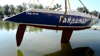#7PolarisVlog2016 яхта парус Гетьман и яхтсмены (Каховка, Днепр, Энергодар)yacht sail and sailors