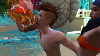 DENİZ KRALLIĞI SAVAŞI MI? ? The Sims 4 Island Living #3