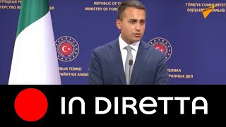 Conferenza stampa di Luigi Di Maio e Mevlut Cavusoglu