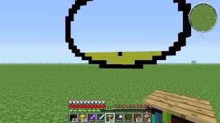 How to Make a Batman Symbol in Minecraft : Minecraft Tips