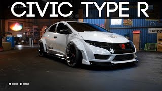 Personnalisation Honda Civic Type R Mission | NFS Payback