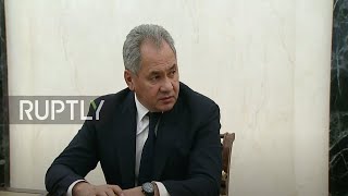 Russia: DefMin Shoigu says some military drills ending soon