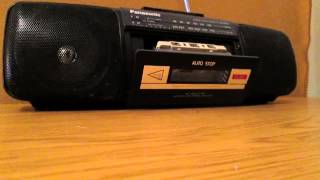 VINTAGE Panasonic BoomBox Model RX-FS400 AM/FM Cassette