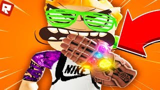 ПОЛУЧИЛ СИЛУ ТАНОСА С ПЕРЧАТКОЙ БЕСКОНЕЧНОСТИ! | Roblox