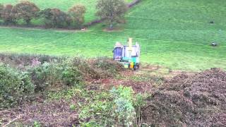Softrak Harvesting - Gorse area in Mid Devon