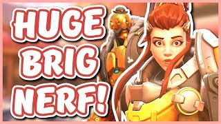 Overwatch - HUGE BRIGITTE NERF (Brigitte Update + GOLD B.O.B)