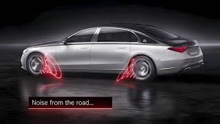 Công nghệ khử tiếng ồn Mercedes S Class Maybach 2021 cực đỉnh (S Class Noise Cancel) #Shorts